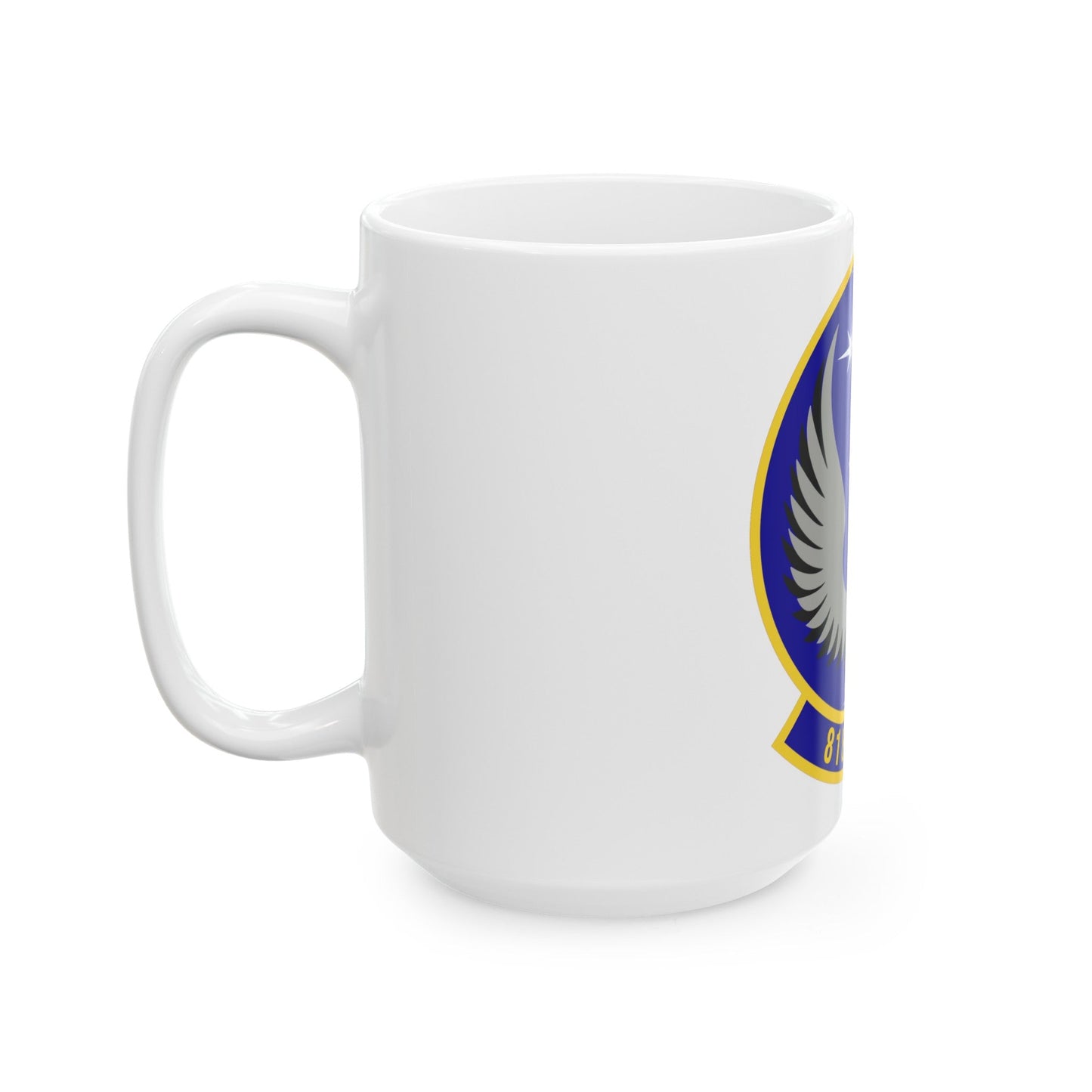 818th Mobility Support Advisory Squadron (U.S. Air Force) White Coffee Mug-The Sticker Space