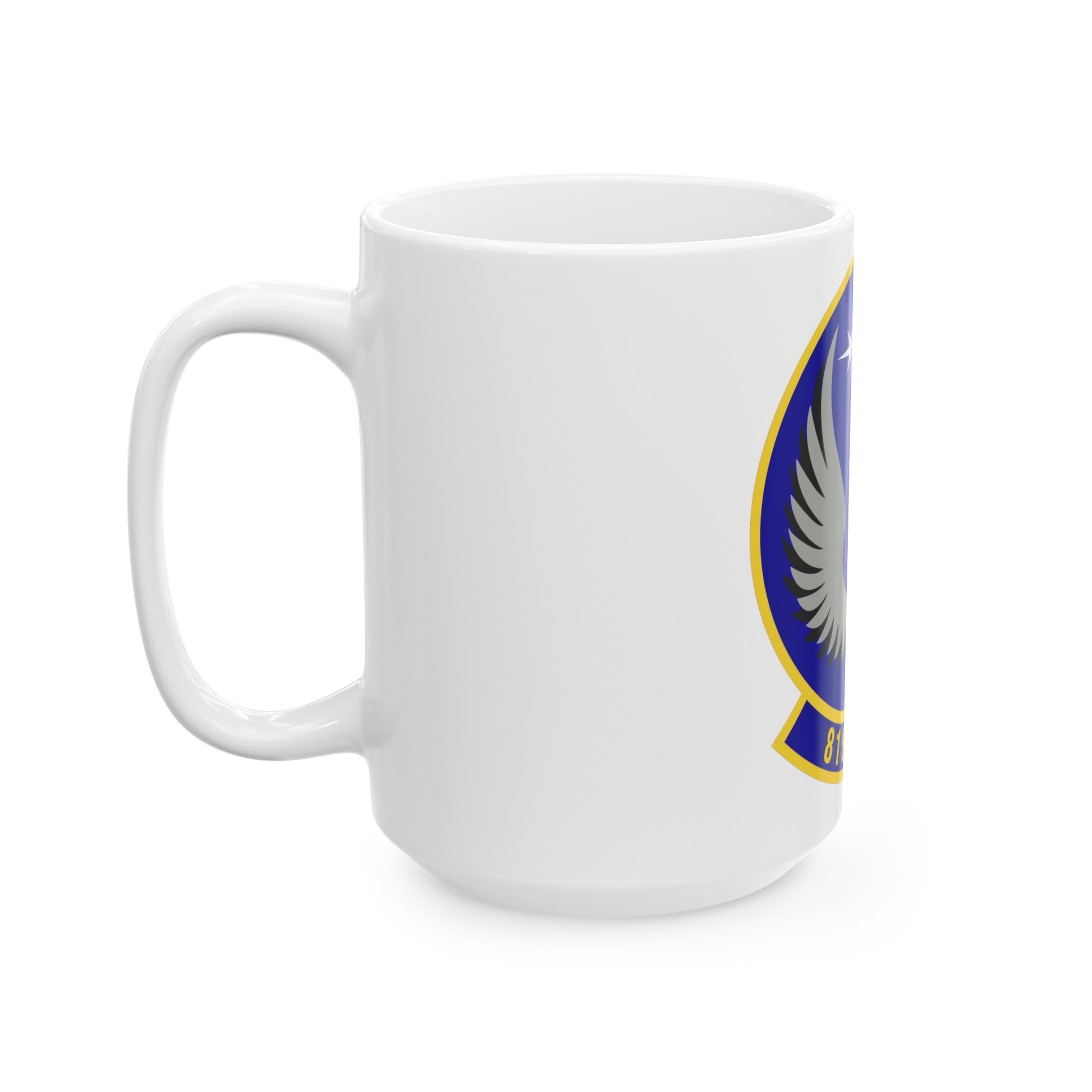 818th Mobility Support Advisory Squadron (U.S. Air Force) White Coffee Mug-The Sticker Space