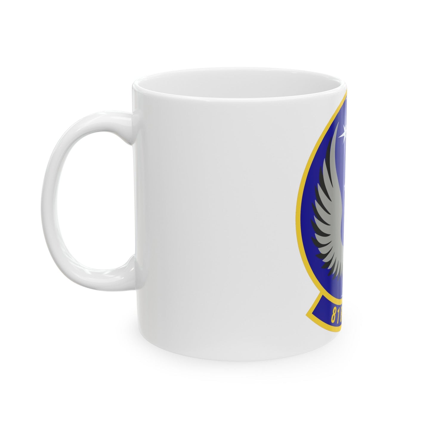 818th Mobility Support Advisory Squadron (U.S. Air Force) White Coffee Mug-The Sticker Space