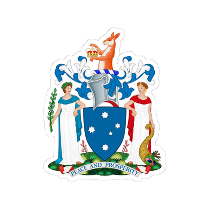 Coat of Arms of Victoria - STICKER Vinyl Kiss-Cut Decal