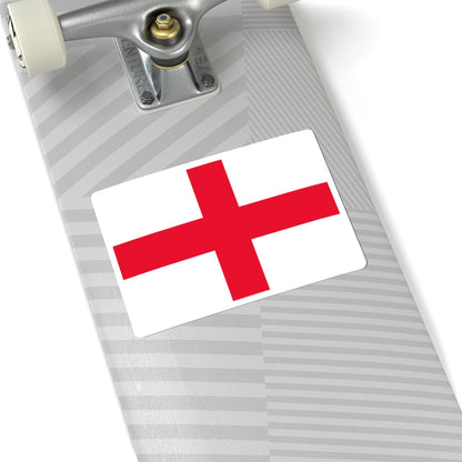 Flag of Guernsey 1936 (United Kingdom) STICKER Vinyl Kiss-Cut Decal
