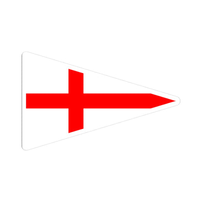 Burgee of c de mar almeria (Spain) STICKER Vinyl Kiss-Cut Decal