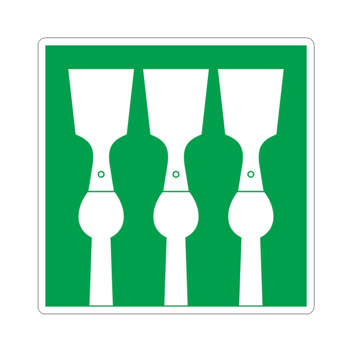 Flag of Hedmark (Norway) STICKER Vinyl Kiss-Cut Decal