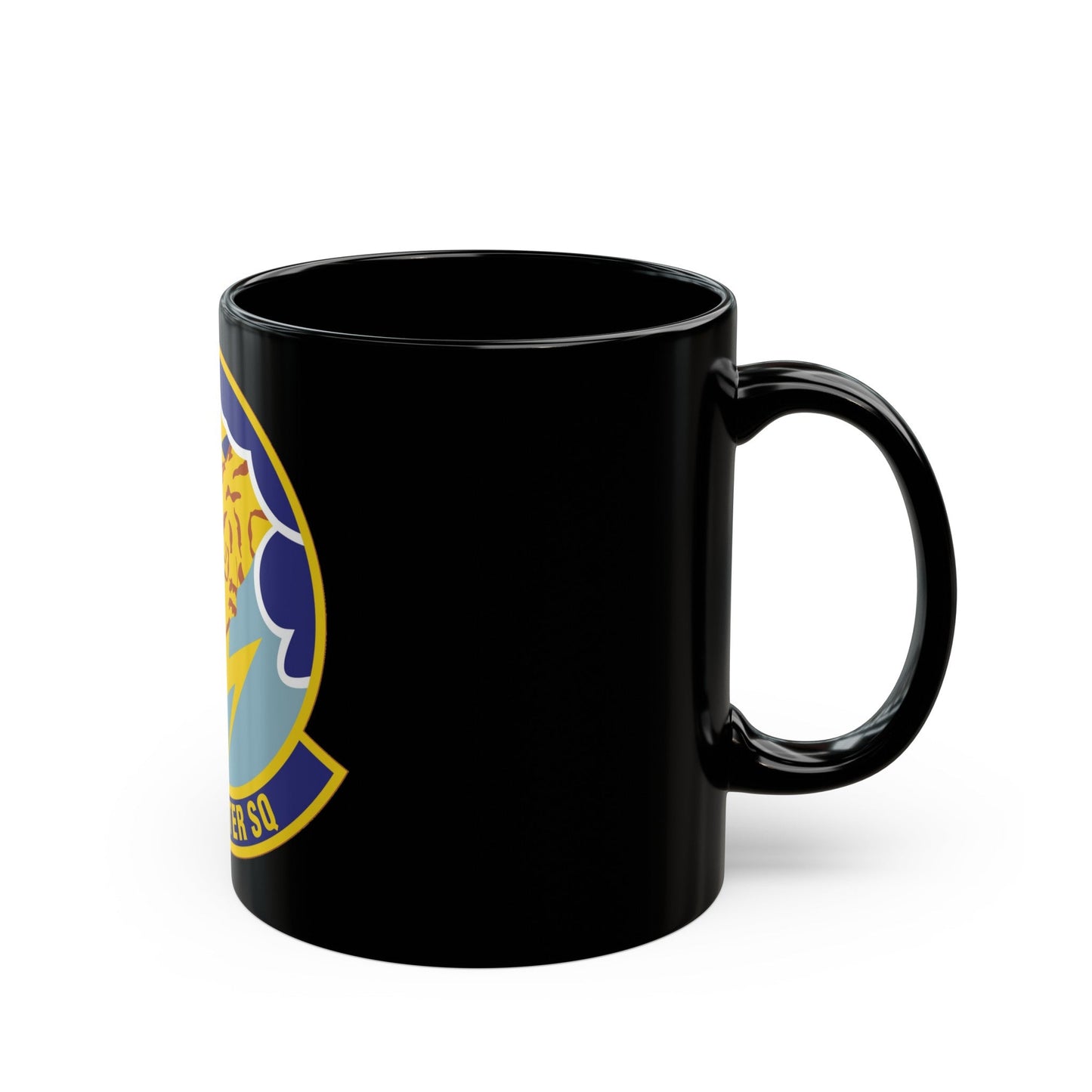 81st Fighter Squadron (U.S. Air Force) Black Coffee Mug-The Sticker Space