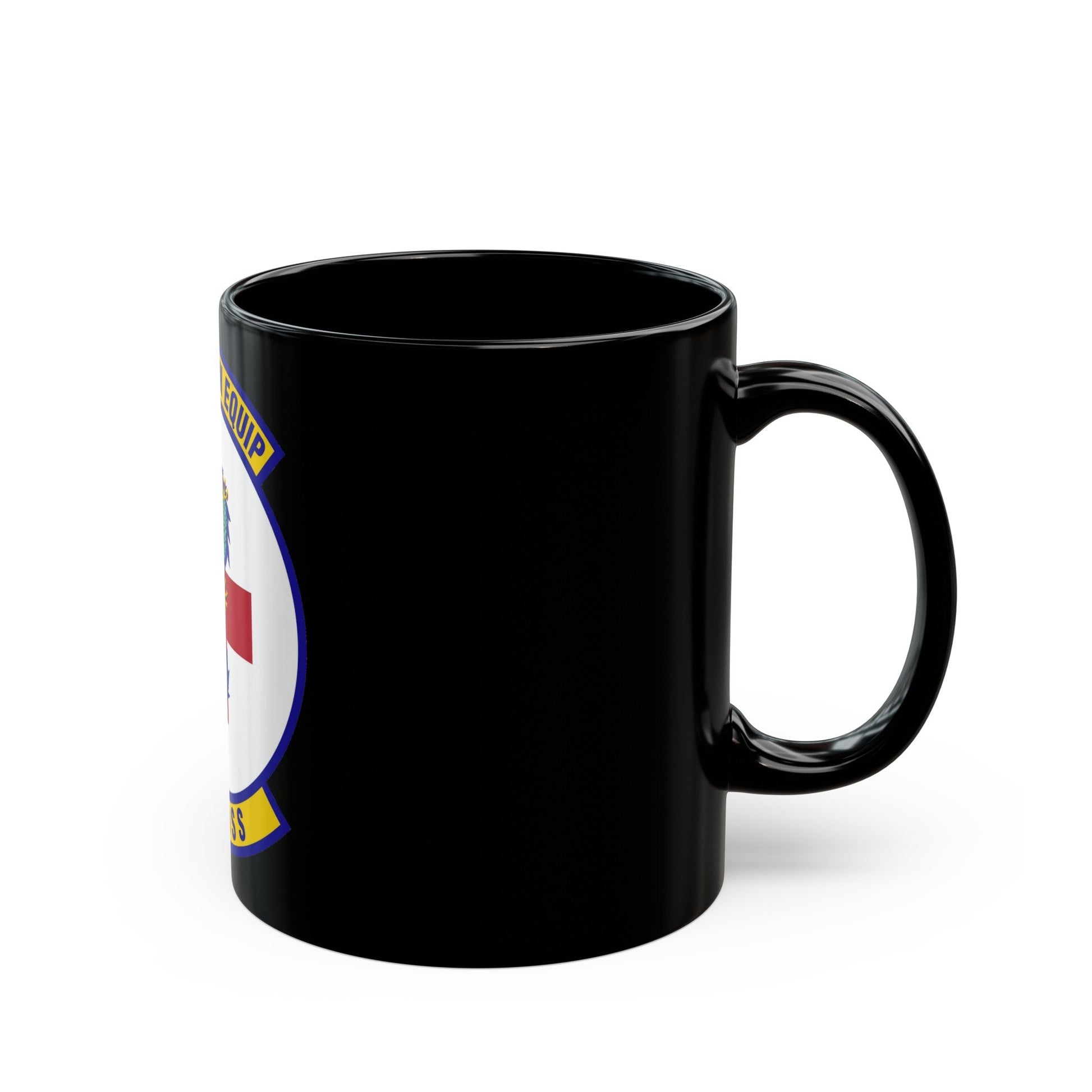 81st Medical Support Squadron (U.S. Air Force) Black Coffee Mug-The Sticker Space