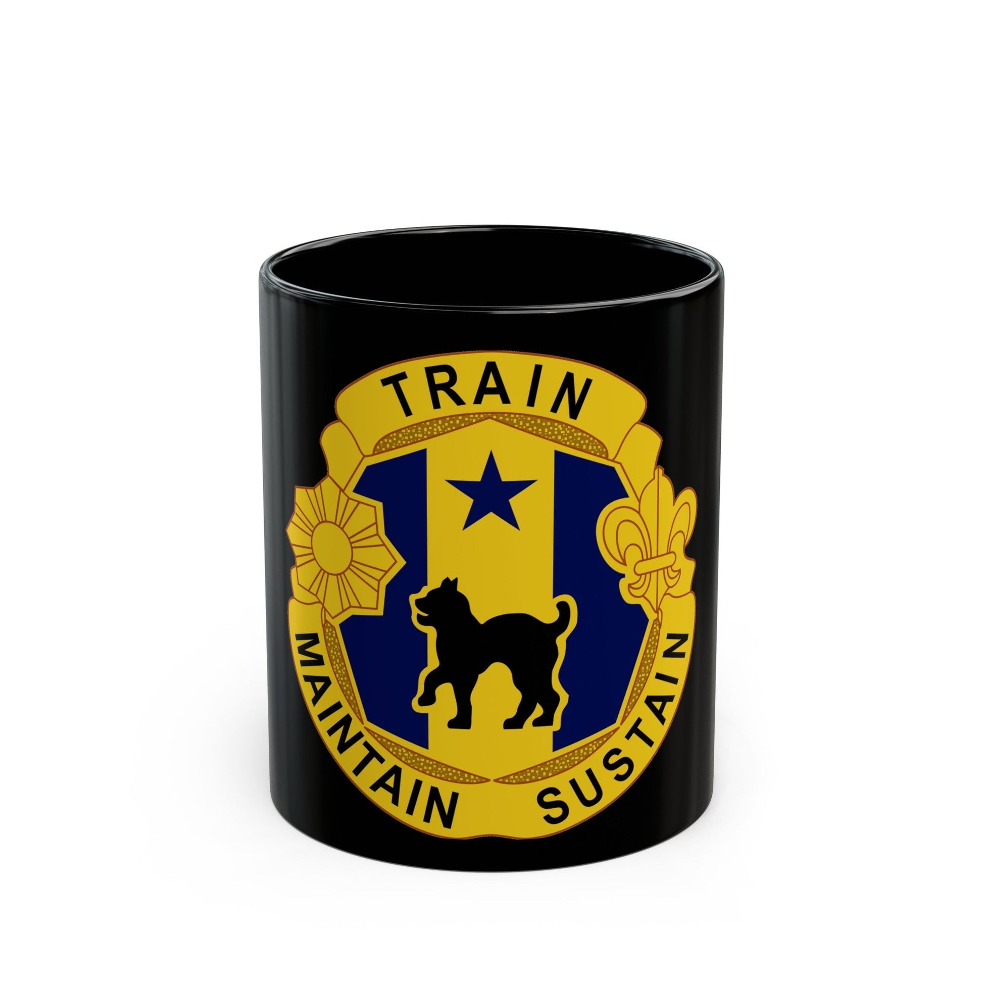 81st Regional Support Cmd DUI (U.S. Army) Black Coffee Mug-11oz-The Sticker Space