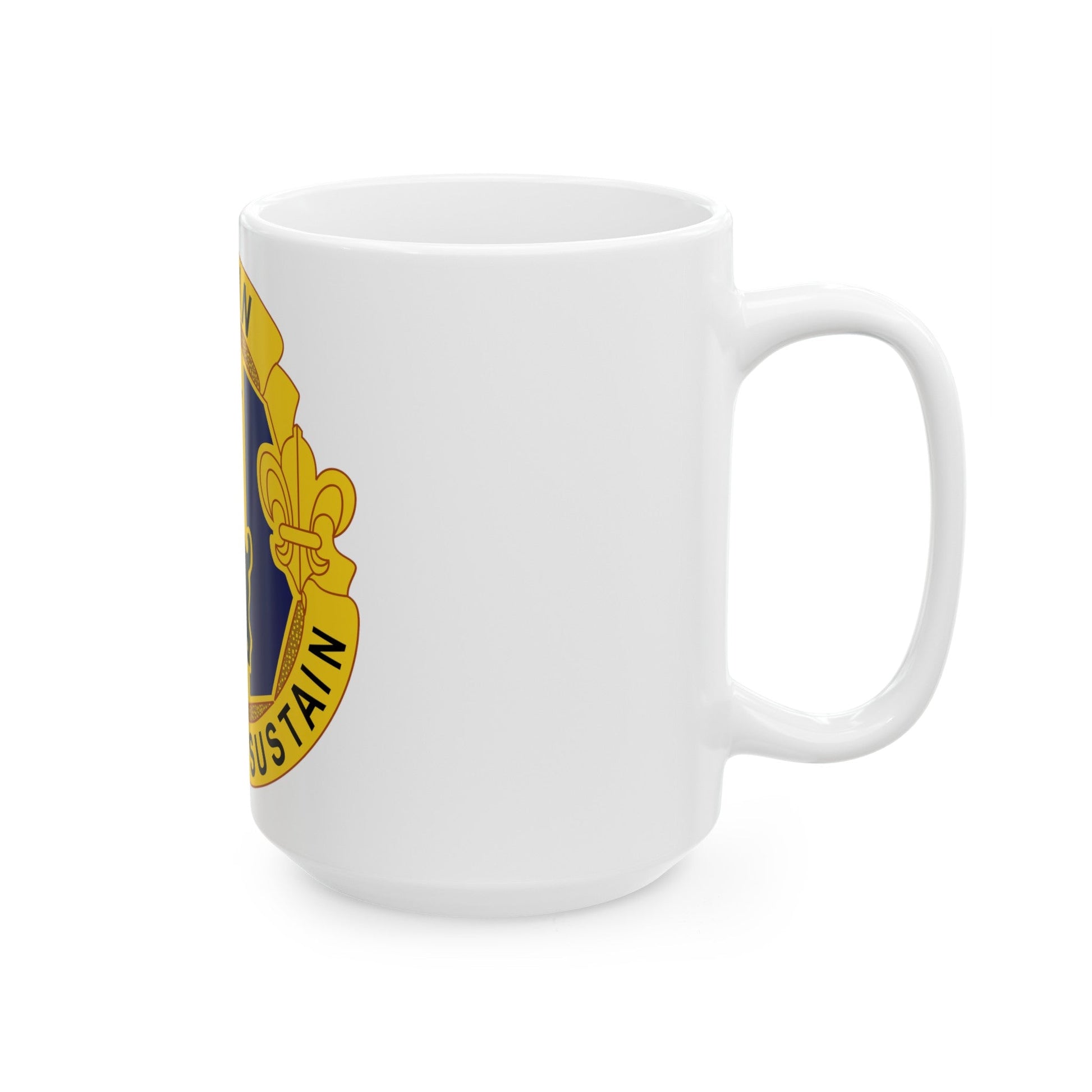 81st Regional Support Cmd DUI (U.S. Army) White Coffee Mug-The Sticker Space