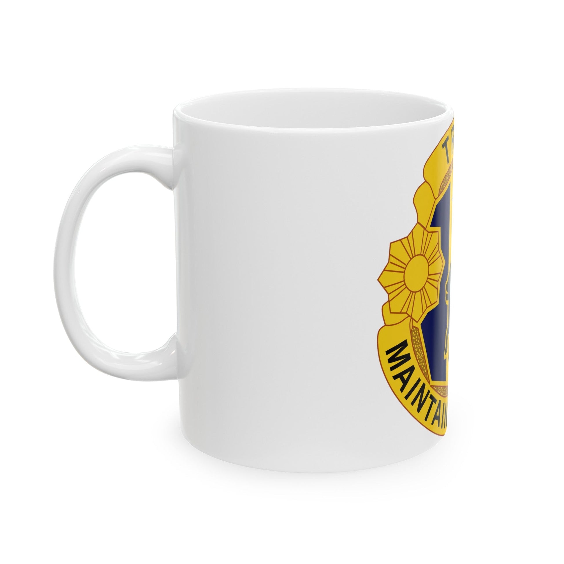 81st Regional Support Cmd DUI (U.S. Army) White Coffee Mug-The Sticker Space