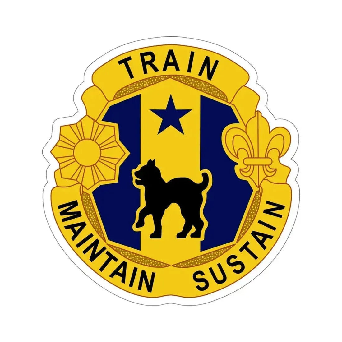 81st Regional Support Command (U.S. Army) STICKER Vinyl Die-Cut Decal 5 Inch - The Sticker Space