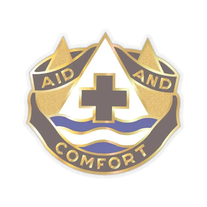 82 Field Hospital (U.S. Army) STICKER Vinyl Kiss-Cut Decal 6 Inch Transparent - The Sticker Space