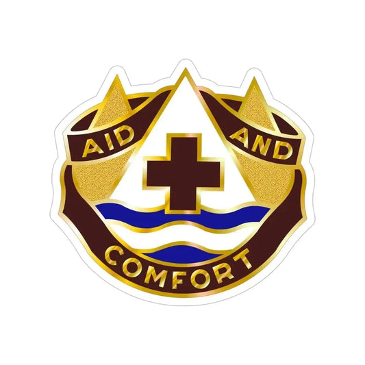 82 Field Hospital (U.S. Army) Transparent STICKER Die-Cut Vinyl Decal 6 Inch - The Sticker Space