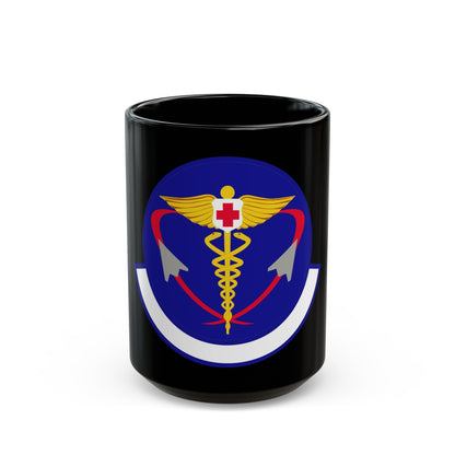 82 Operational Medical Readiness Squadron AETC (U.S. Air Force) Black Coffee Mug-15oz-The Sticker Space