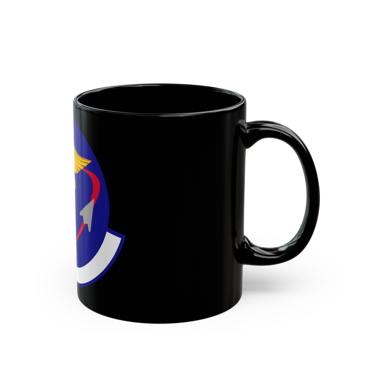 82 Operational Medical Readiness Squadron AETC (U.S. Air Force) Black Coffee Mug-The Sticker Space