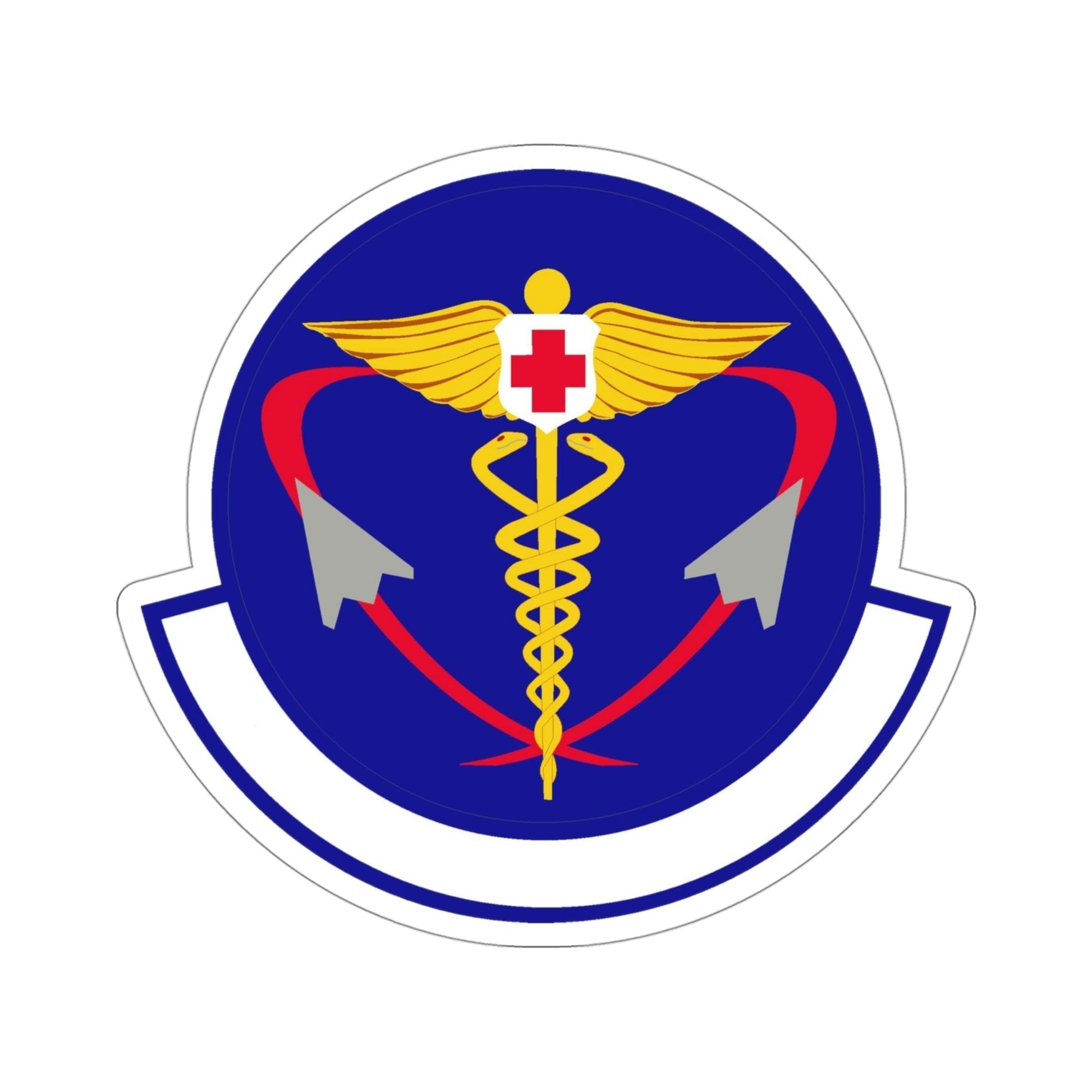 82 Operational Medical Readiness Squadron AETC (U.S. Air Force) STICKER Vinyl Die-Cut Decal-4 Inch-The Sticker Space