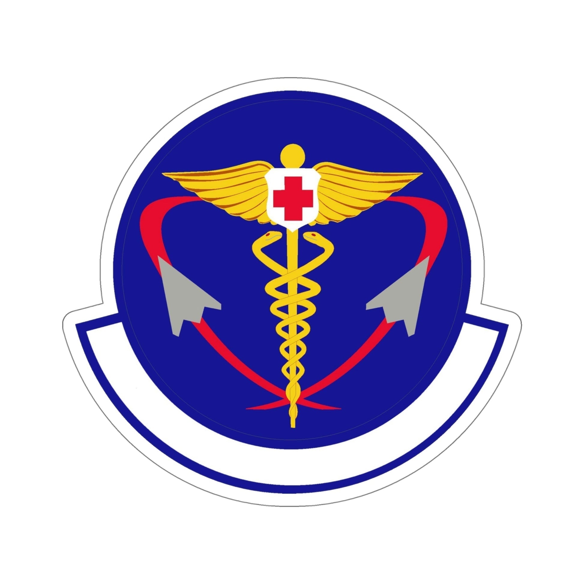 82 Operational Medical Readiness Squadron AETC (U.S. Air Force) STICKER Vinyl Die-Cut Decal-6 Inch-The Sticker Space