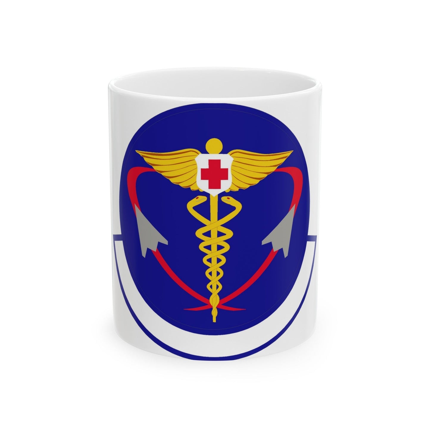 82 Operational Medical Readiness Squadron AETC (U.S. Air Force) White Coffee Mug-11oz-The Sticker Space