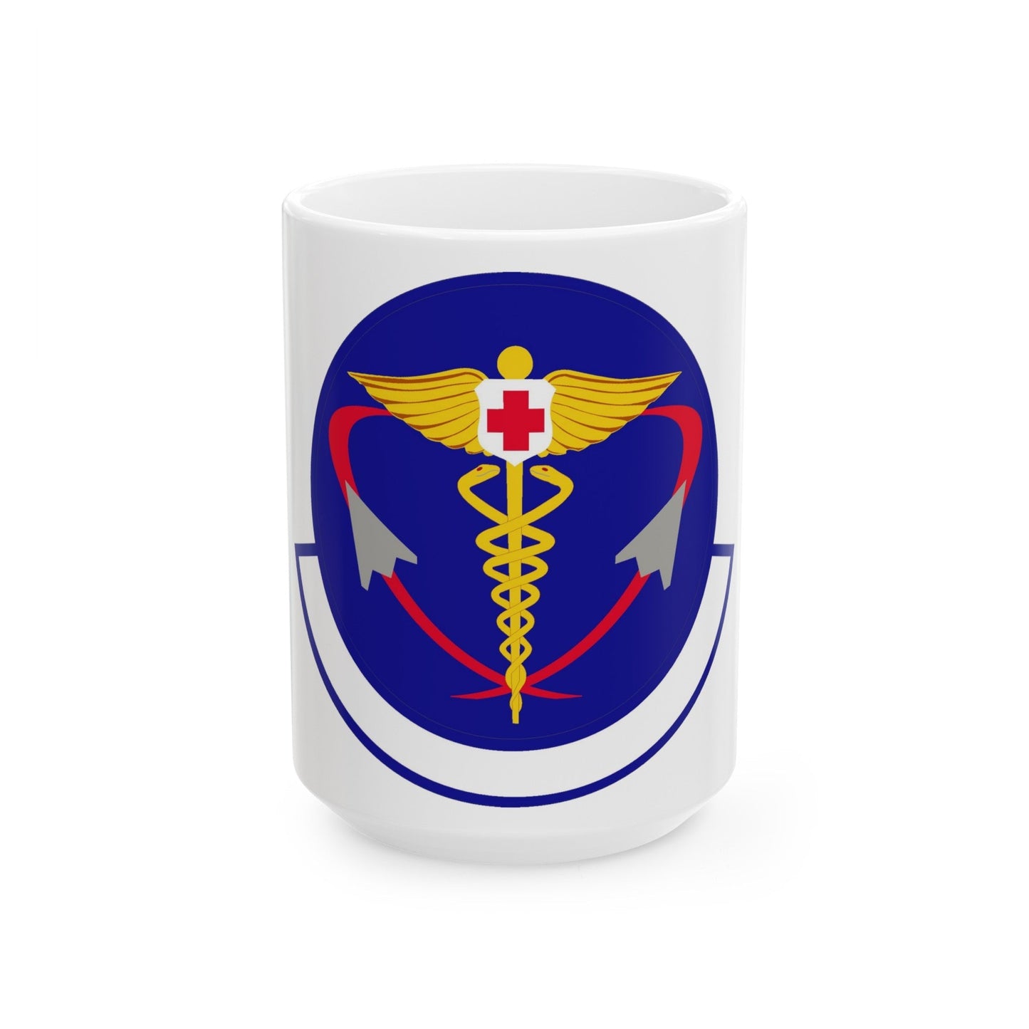 82 Operational Medical Readiness Squadron AETC (U.S. Air Force) White Coffee Mug-15oz-The Sticker Space