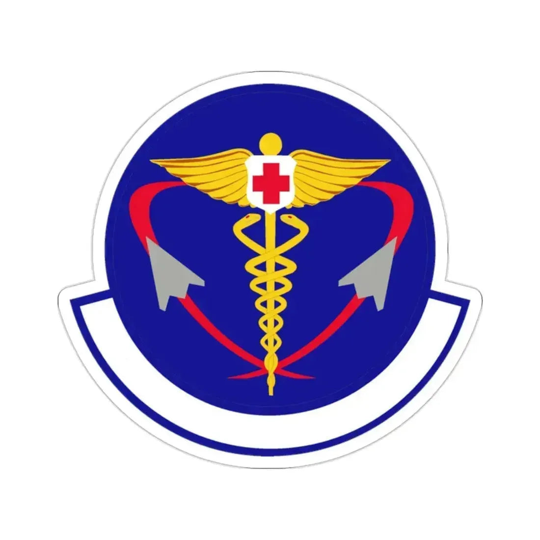 82 Operational Medical Readiness Squadron AETC (U.S. Air Force) STICKER Vinyl Die-Cut Decal 2 Inch - The Sticker Space