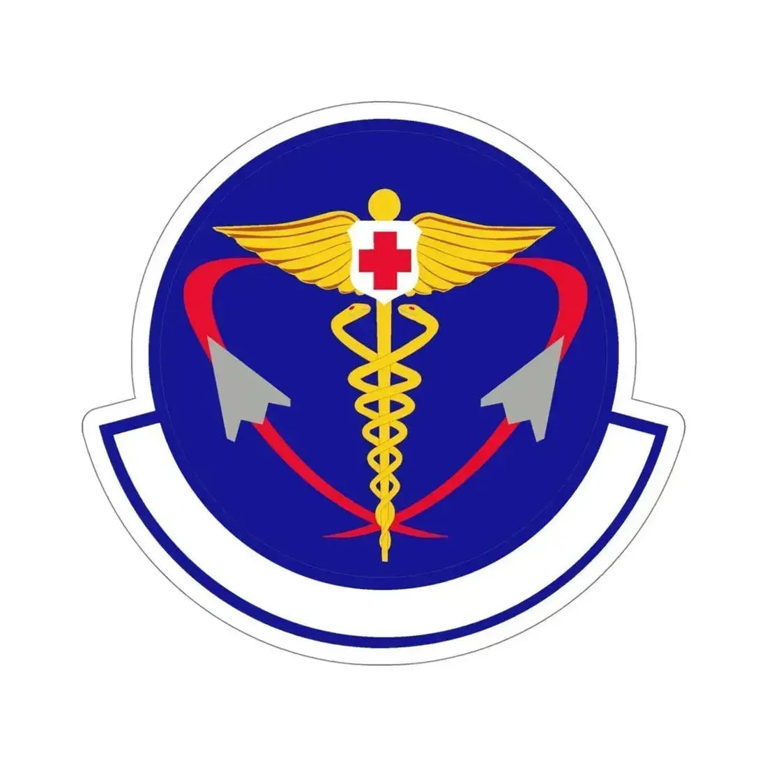 82 Operational Medical Readiness Squadron AETC (U.S. Air Force) STICKER Vinyl Die-Cut Decal 5 Inch - The Sticker Space