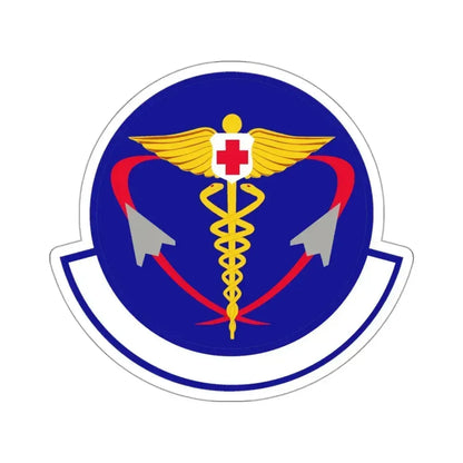 82 Operational Medical Readiness Squadron AETC (U.S. Air Force) STICKER Vinyl Kiss-Cut Decal 3 Inch White - The Sticker Space