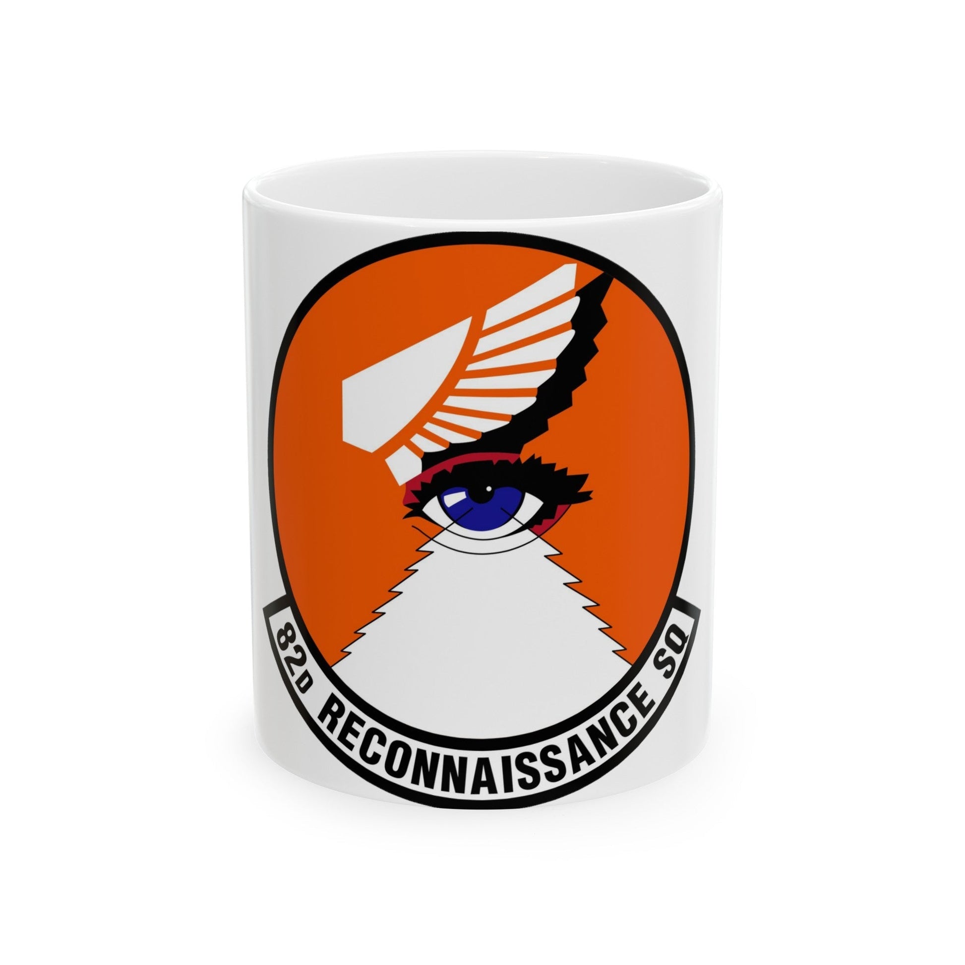 82 Reconnaissance Squadron ACC (U.S. Air Force) White Coffee Mug-11oz-The Sticker Space