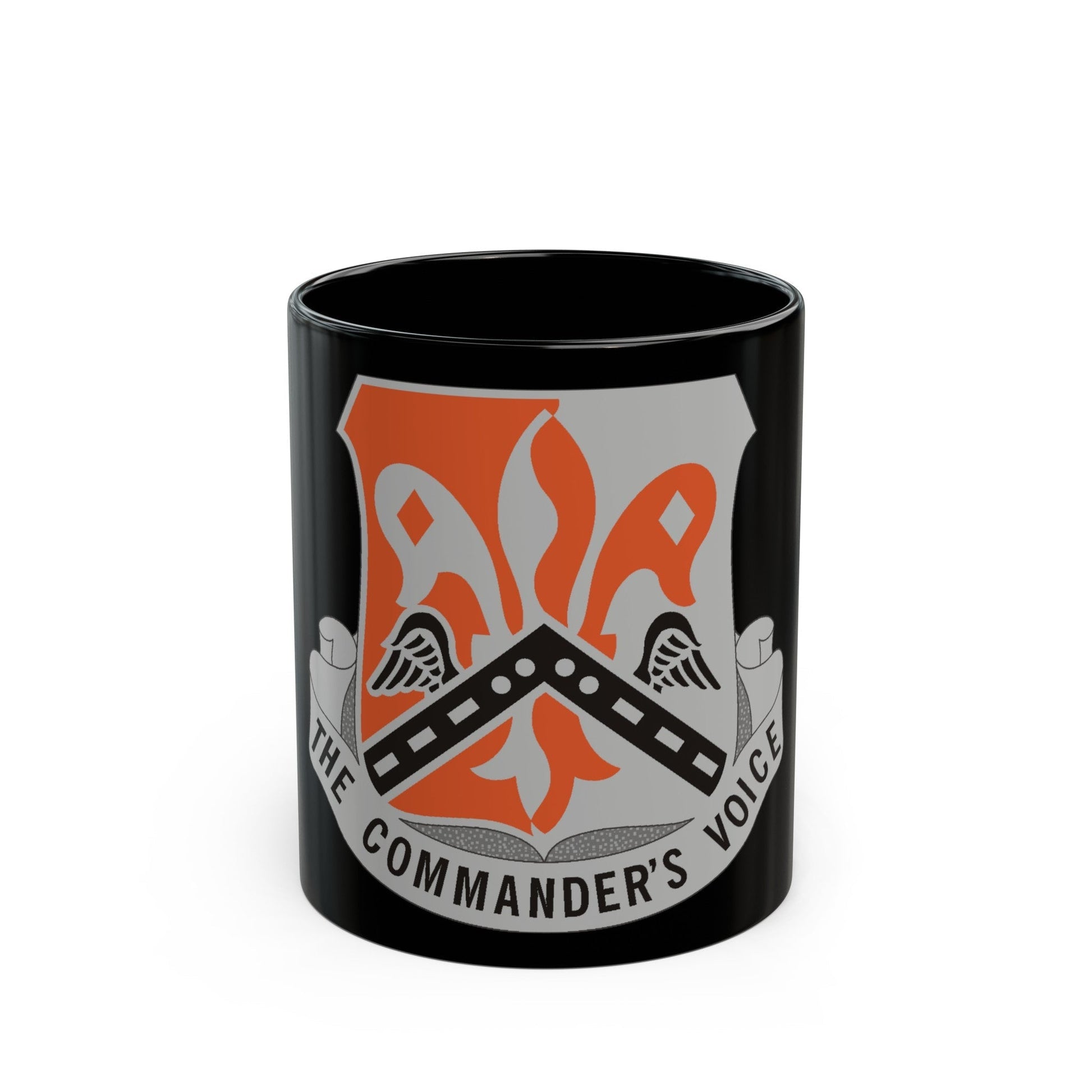 82 Signal Battalion (U.S. Army) Black Coffee Mug-11oz-The Sticker Space