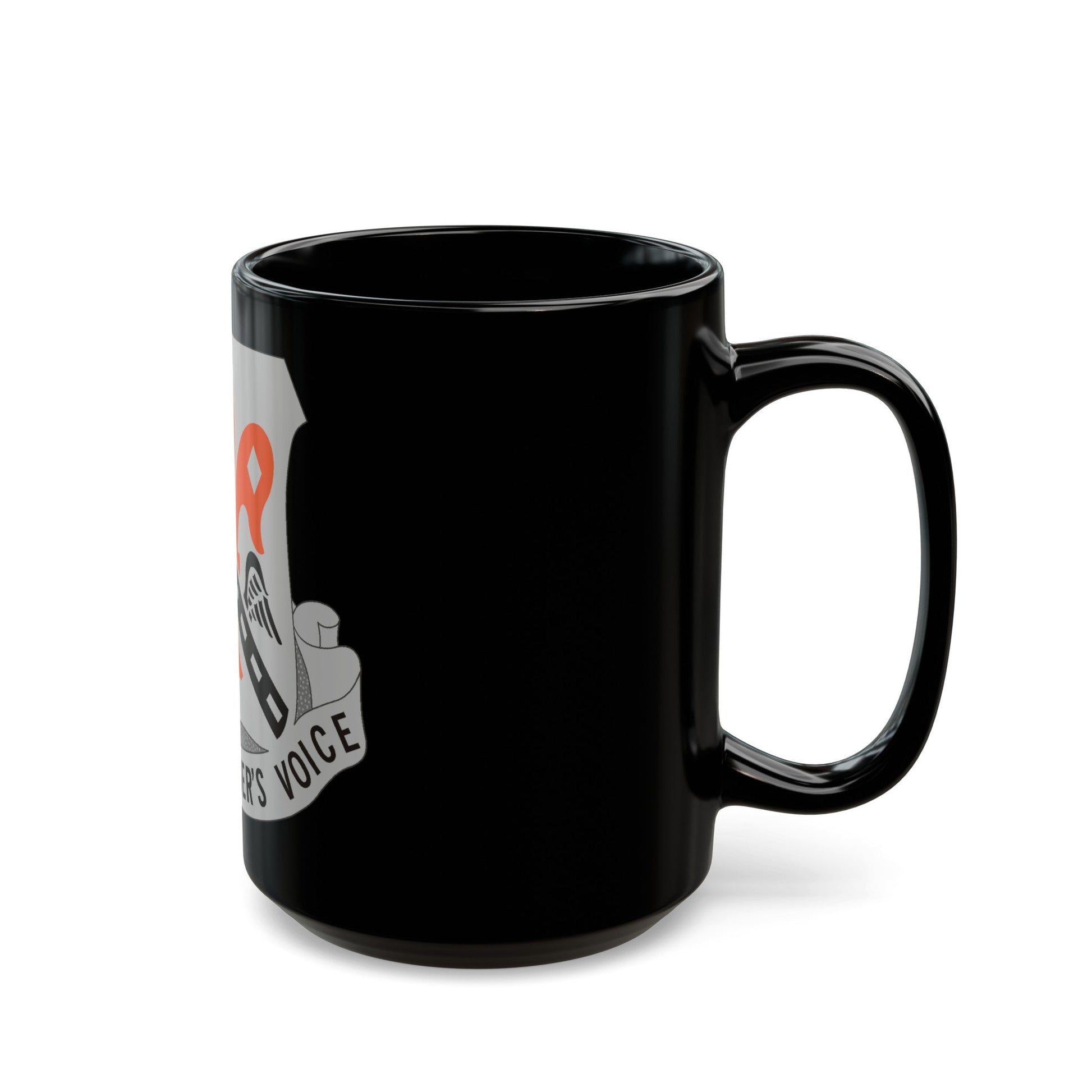 82 Signal Battalion (U.S. Army) Black Coffee Mug-The Sticker Space