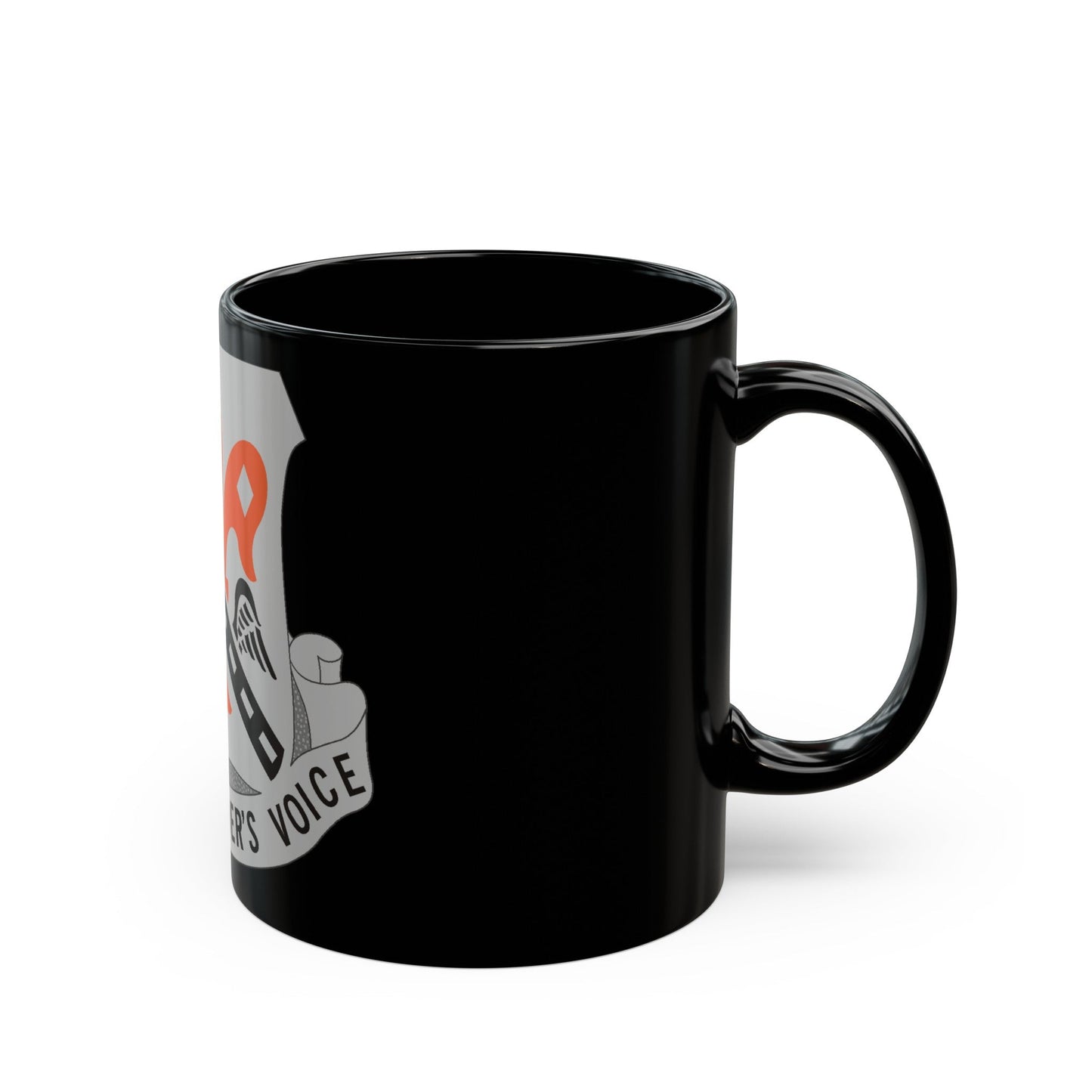 82 Signal Battalion (U.S. Army) Black Coffee Mug-The Sticker Space