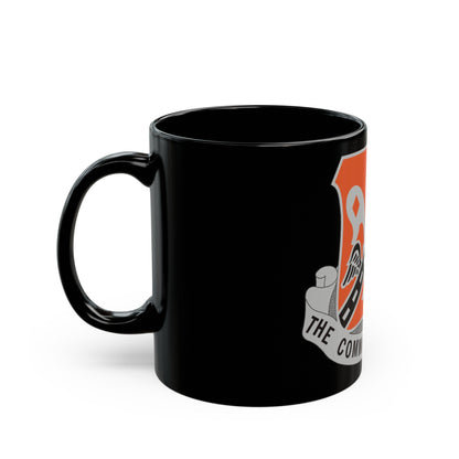 82 Signal Battalion (U.S. Army) Black Coffee Mug-The Sticker Space