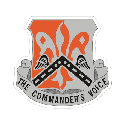 82 Signal Battalion (U.S. Army) STICKER Vinyl Kiss-Cut Decal 4 Inch White - The Sticker Space