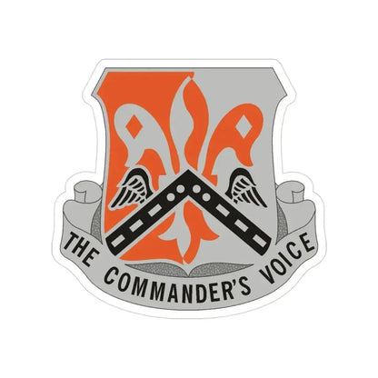 82 Signal Battalion (U.S. Army) Transparent STICKER Die-Cut Vinyl Decal 3 Inch - The Sticker Space