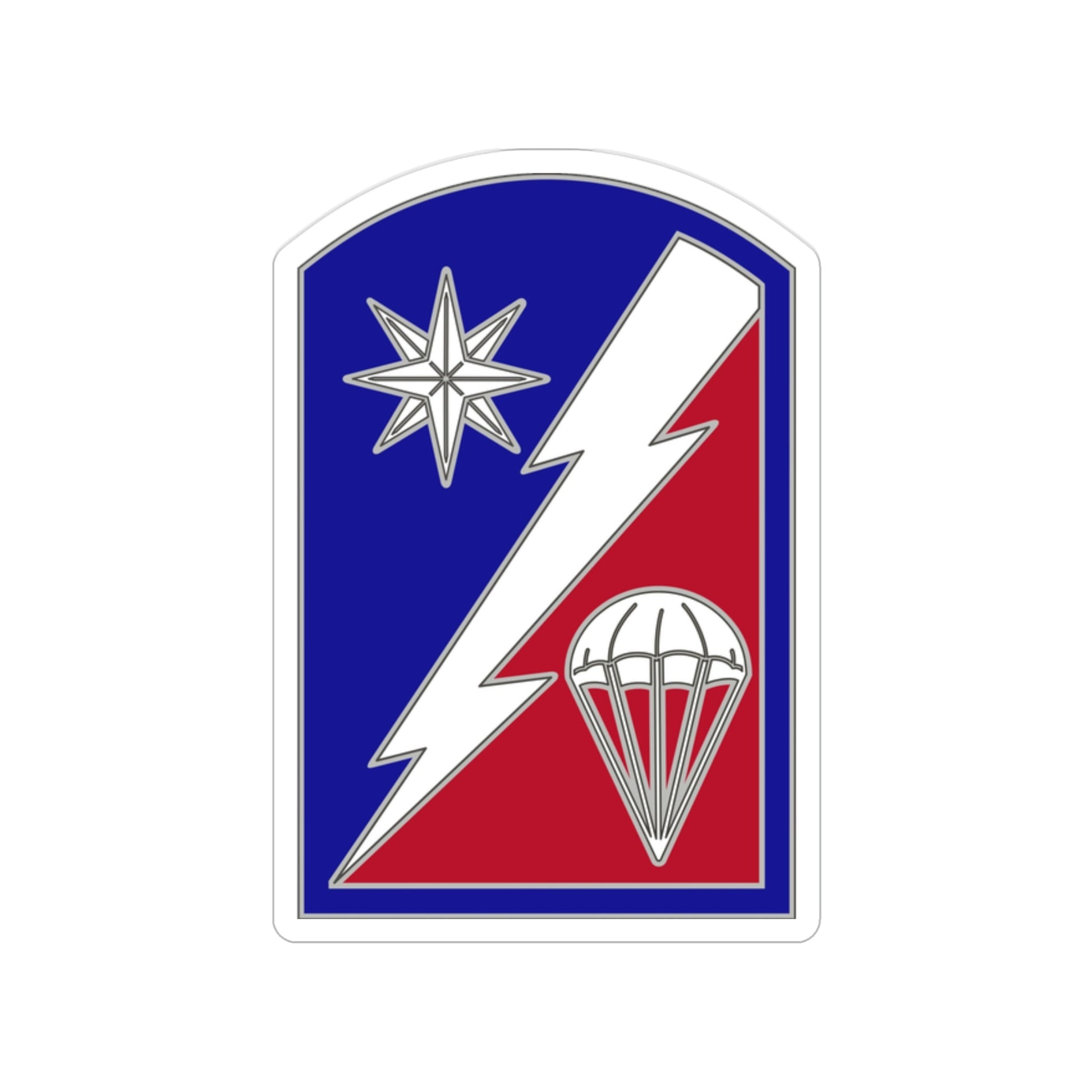 82 Sustainment Brigade (U.S. Army) Transparent STICKER Die-Cut Vinyl Decal-2 Inch-The Sticker Space