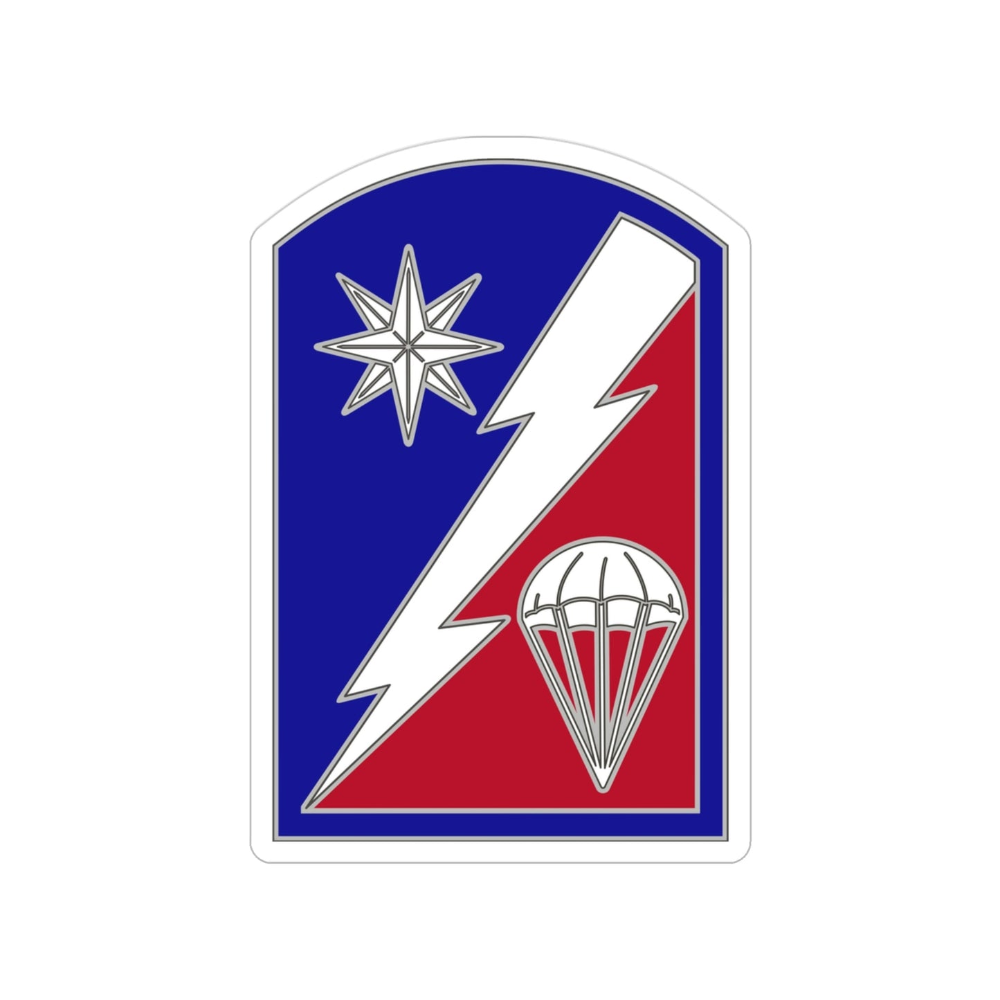 82 Sustainment Brigade (U.S. Army) Transparent STICKER Die-Cut Vinyl Decal-3 Inch-The Sticker Space