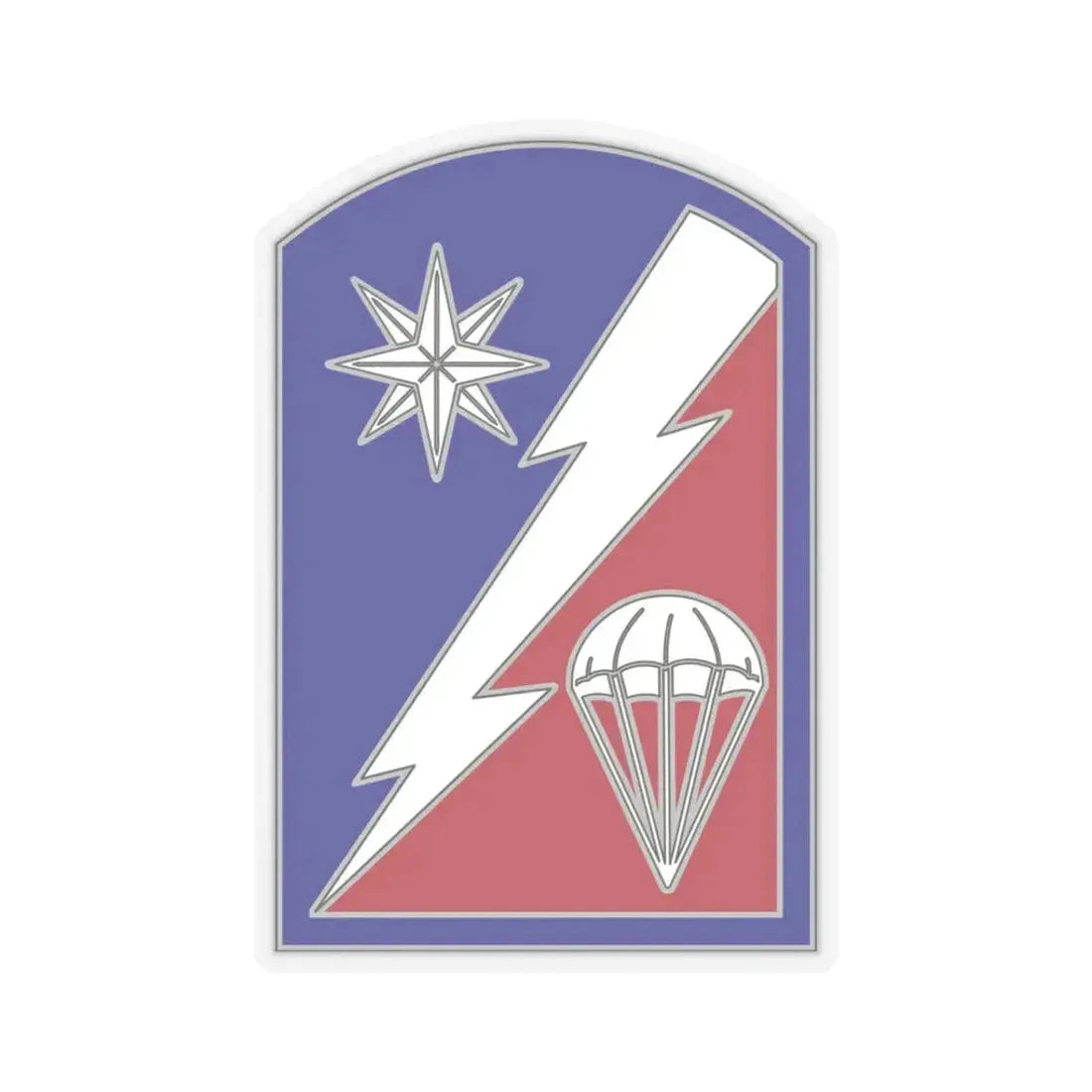 82 Sustainment Brigade (U.S. Army) STICKER Vinyl Kiss-Cut Decal 3 Inch Transparent - The Sticker Space