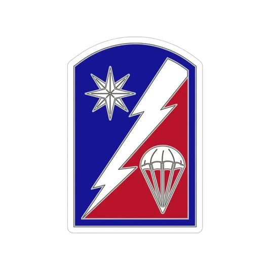 82 Sustainment Brigade (U.S. Army) Transparent STICKER Die-Cut Vinyl Decal 6 Inch - The Sticker Space