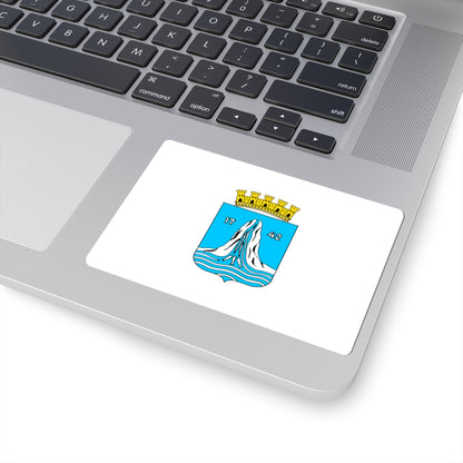 Flag of Kristiansund (Norway) STICKER Vinyl Kiss-Cut Decal