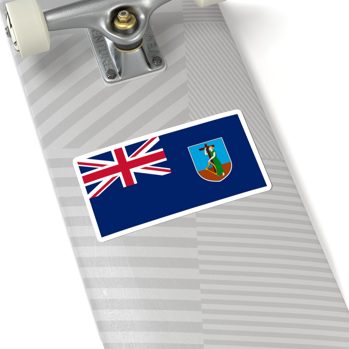 Flag of Montserrat (United Kingdom) STICKER Vinyl Kiss-Cut Decal
