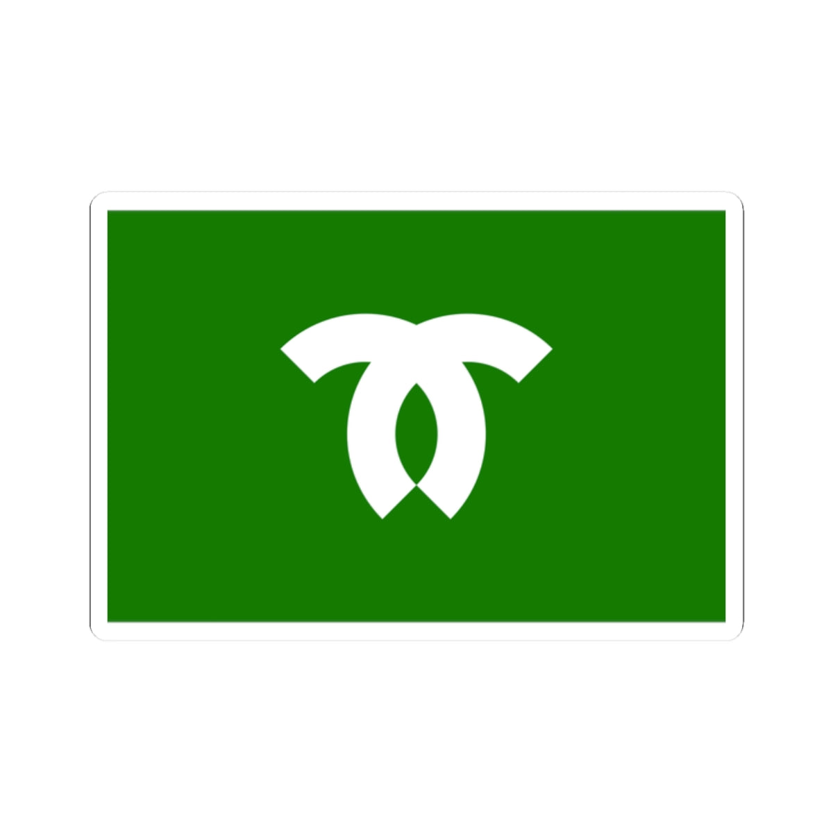 Flag of Kobe (Japan) STICKER Vinyl Kiss-Cut Decal