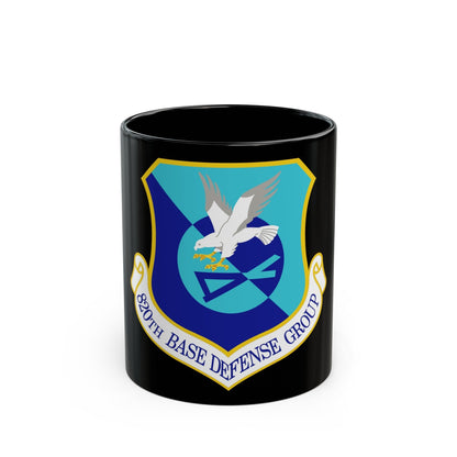 820th Base Defense Group (U.S. Air Force) Black Coffee Mug-11oz-The Sticker Space