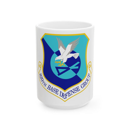 820th Base Defense Group (U.S. Air Force) White Coffee Mug-15oz-The Sticker Space