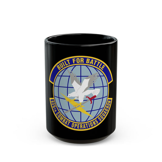 820th Combat Operations Squadron (U.S. Air Force) Black Coffee Mug-15oz-The Sticker Space