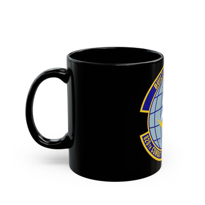 820th Combat Operations Squadron (U.S. Air Force) Black Coffee Mug-The Sticker Space