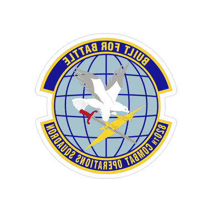 820th Combat Operations Squadron (U.S. Air Force) REVERSE PRINT Transparent STICKER-3 Inch-The Sticker Space