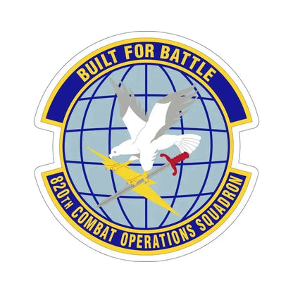 820th Combat Operations Squadron (U.S. Air Force) STICKER Vinyl Die-Cut Decal 6 Inch - The Sticker Space