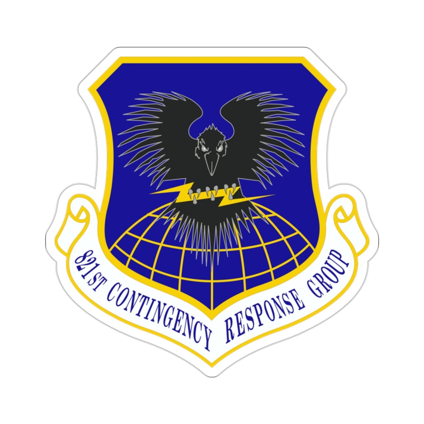 821 Contingency Response Group AMC (U.S. Air Force) STICKER Vinyl Die-Cut Decal-2 Inch-The Sticker Space