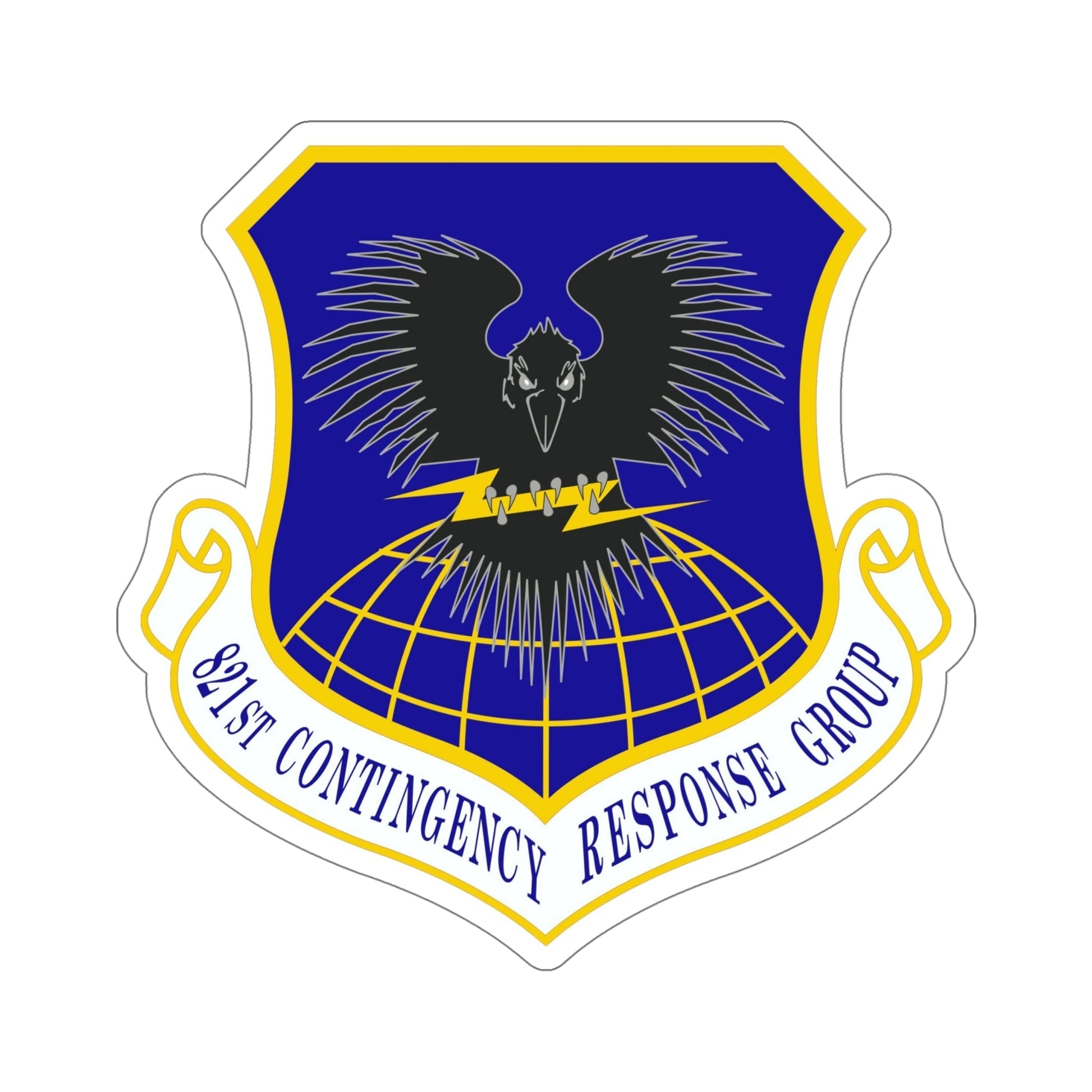 821 Contingency Response Group AMC (U.S. Air Force) STICKER Vinyl Die-Cut Decal-6 Inch-The Sticker Space