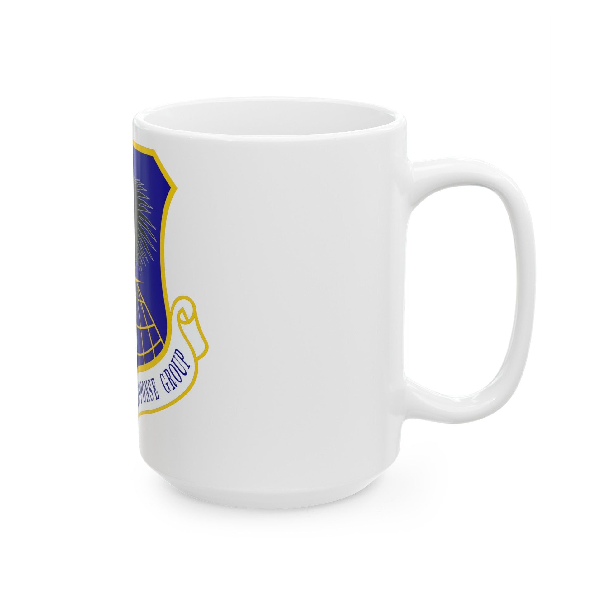 821 Contingency Response Group AMC (U.S. Air Force) White Coffee Mug-The Sticker Space