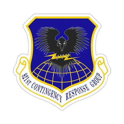 821 Contingency Response Group AMC (U.S. Air Force) STICKER Vinyl Die-Cut Decal 4 Inch - The Sticker Space