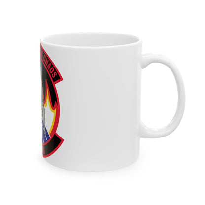 821 Contingency Response Sq AMC (U.S. Air Force) White Coffee Mug-The Sticker Space