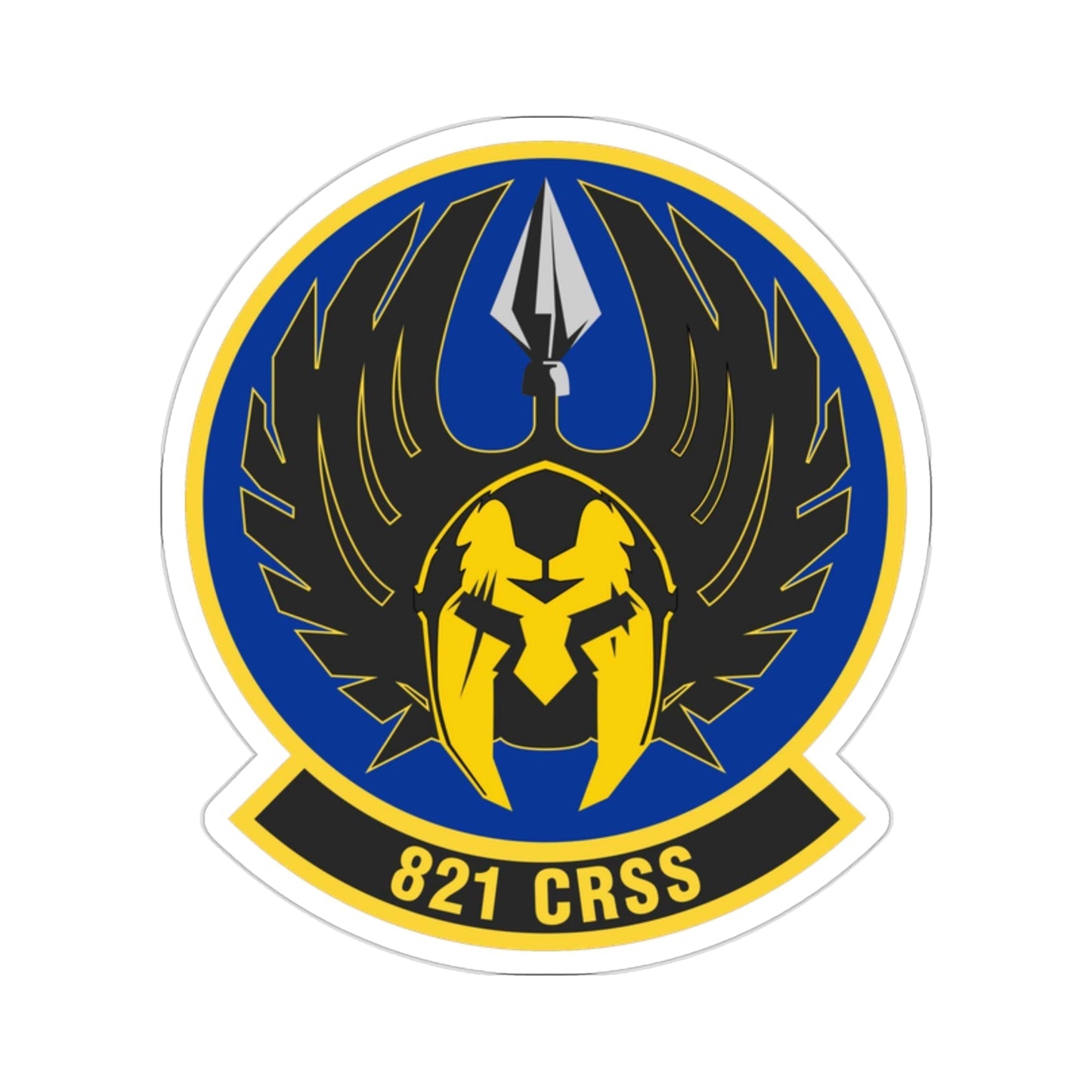 821 Contingency Response Support Sq AMC (U.S. Air Force) STICKER Vinyl Die-Cut Decal-2 Inch-The Sticker Space